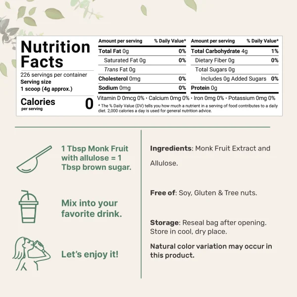 Allulose Monk Fruit Blend - Image 3
